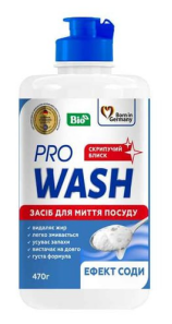 PRO WASH Засіб для миття посуду "Ефект соди" 470г
